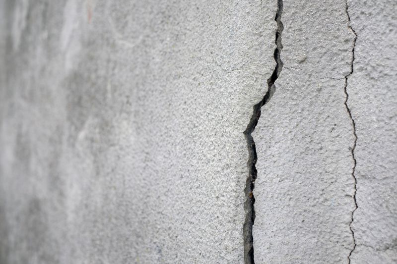 Cracked Wall Showing Structural Damage